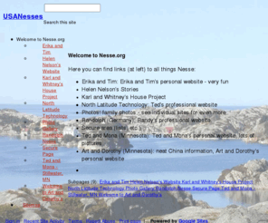 nesse.org: USANesses
Nesse Family Website