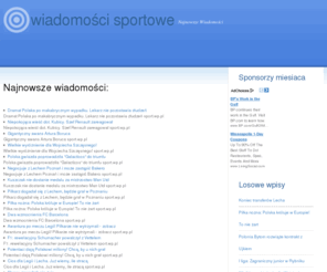 news44.info: Sport - Wiadomości
Najwiesze wiadomoci! Codziennie aktualizowane! Zapraszamy!