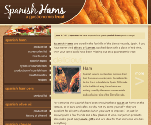 spanish-hams.co.uk: Spanish-Hams.co.uk - Specialising in Spanish Ham (Jamon)
Specialising in Spanish Ham (Jamon). Offering a variety of the finest food products Spain has to offer. Selling everything you require to indulge in what is a unique and satisfying taste.