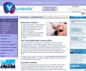 tandartskosten.com: Betaalbare kronen  - Yourdents
Tandtechnische onderneming voor kroon- en brugwerk. Toonaangevend in tandtechniek