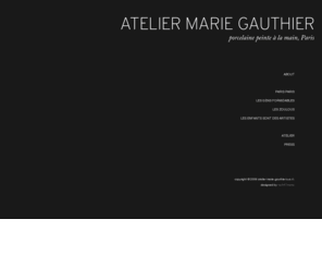 ateliermariegauthier.com: ATELIER MARIE GAUTHIER
