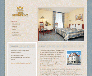 hotelkronprinz.de: Hotel Kronprinz Greifswald
Hotel Kronprinz Greifswald