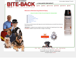 bite back dog spray