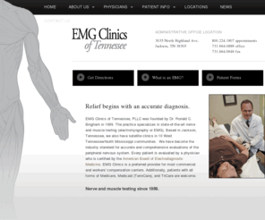 emgncs.com: EMG Clinics of Tennessee
EMG Clinics of Tennessee