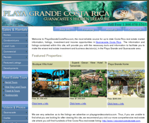 playagrandecostarica.com: Costa Rica playa grande Real Estate
