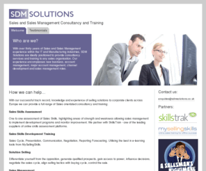 sdmsolutions.co.uk: SDM Solutions - Sales and Sales Management Consultancy and Training
SDM Solutions - Sales and Sales Management Consultancy and Training
