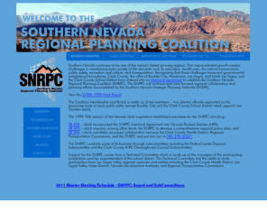 snrpc.org: Southern Nevada Regional Planning Coalition Home Page
