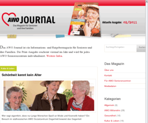 awo-journal.de: AWO Journal
AWO Journal - Das Magazin für Senioren und ihre Familien
