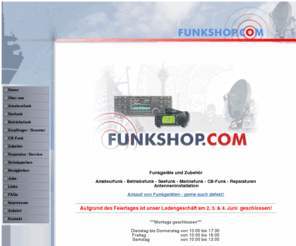funkshop.com: Funkgeräte Düsseldorf - Funkshop.com
Funkshop.com Amateurfunk, funkgeräte, CB-Funk, Betriebsfunk, Düsseldorf, Hilden,, Funkshop.com, der Ausrüster für Amateurfunk, Betriebsfunk, BOS Funk, CB Funk, PMR Funk. Reparaturen von Funkgeräten.