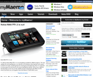 mymaemo.com: MyMaemo - A user's perspective on Nokia N900 and Maemo!
MyMaemo - A user's perspective on Nokia N900 and Maemo!