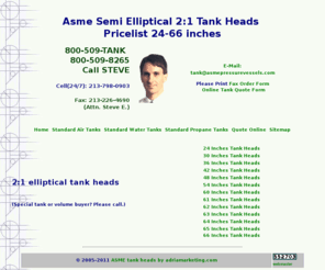 tankheads.net: ASME tanks Cad Drawings - Custom and Standard Desing Drawings, Specifications
Please check some of our pressure vessels. We  manufacture hot water tanks, air tanks, water storage tanks, heat exchangers, pressure vessels, heat recovery, steam generators, pressure tanks, autoclaves, chemical storage tanks, many of them in stock.