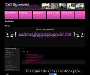 tntgymnasticswi.com: Welcome to the home of TNT Gymnastics
Home of TNT Gymnastics of Wisconsin. Offering classes in Richland Center, Reedsburg, Boscobel, Spring Green and Prairie Du Chien