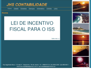 jhscontabilidade.com: JHS Contabilidade
Escritório de Contabilidade, situado em Saquarema - RJ