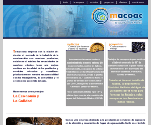 macoac.com: macoac / Mantenimiento y Construcción de Acueductos, SA de CV
