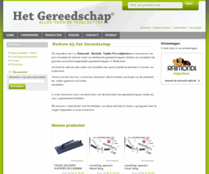 hetgereedschap.net: Het Gereeedschap - Alles voor de tegelzetter
Tegel gereedschap