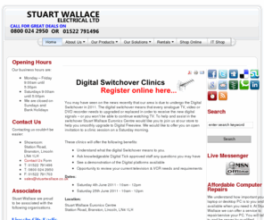 stuartwallace.co.uk: Stuart Wallace Euronics Centre - Lincolnshire - 0800 024 2950
Stuart Wallace Euronics Centre stock a large choice of LCD TVs, Plasma TVs, Blu-Ray, Freeview HD, Freesat HD, DVD, Cooking Appliances, Washing Machines, Fridges, Freezers, Dishwashers, Vacuum Cleaner by all major manufactures plus more with Click & Reserve available online.