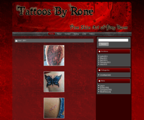 tattoosbyrone.com: Tattoos By Rone
++TattoosByRone++ Home of tattoo artist Joey Rone.