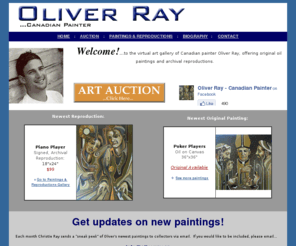 oliverray.ca: Oliver Ray-Canadian Artist
The official site of Oliver Ray, Canada's premier contemporary painter.