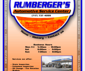 rumbergersgulf.com: Rumberger's Automotive Service Center: Services
