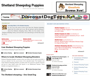 shetlandsheepdogpuppies.net: Shetland Sheepdog Puppies
Puppy care guide information and advertisements for Shetland Sheepdog puppies and dogs.