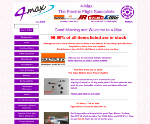 4-max.com: Purple Power Brushless Motors, ESC's Prop adapters, Motor Mounts from 4-Max
4-Max for high quality, high performance brushless motors and electronic speed controllers