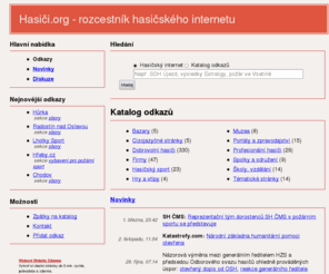 hasici.org: Hasiči.org - rozcestník hasičského internetu
