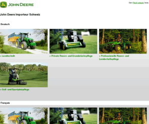 johndeeredistributor.ch: John Deere Importeur Schweiz
