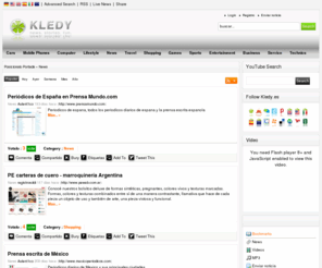 kledy.es: K﻿l﻿e﻿d﻿y﻿.﻿e﻿s - Social News | Social Bookmarking
<b> Posicionalo</b> , tu nueva Social Network Española, es un Sitio web que permite facilmente compartir Noticias, historias y Enlaces con la comunidad de Editores. Autobombeate o Menealo.