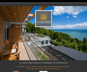 lapinsonniere.com: hôtel dans Charlevoix La Pinsonnière auberge de charme
Bienvenue à La Pinsonnière, petit hôtel de luxe membre de 
la chaîne Relais & Châteaux et situé dans Charlevoix.