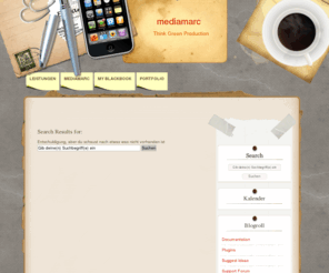mediamarc.info: mediamarc Think Green Production
mediamarc Think Green Production since 1998 -- Webdesign,Werbemittel,Printkampagnen,Flashwork, T - Shirts, Produkte aller Art.Design,zu fairen Preisen öklogisch erzeugt. Sauber und Sicher mit gutem Gewissen in die Zukunft