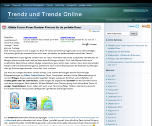 trendz.ch: Trendz und Trends Online - News und Trendz Onlineshopping
