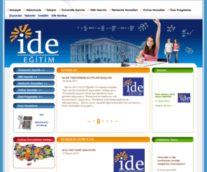 idedersanesi.com: İde Dersanesi
idedersanesi.com | İde Dersanesi  | Üniversite ve Lise Giriş Sınavlarında en özel programlar, eğitimler. 