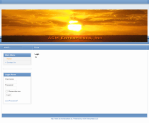 mobileubicasting.net: ACM Enterprises - Home
ACM Enterprises LLC, The future in business is here.