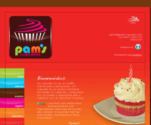 pams-cupcakes.com: Pam's Cupcakes > Inicio
