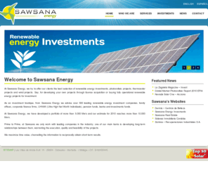 sawsanaenergy.com: Renewable Energy Investments | Sawsana Energy | Spain
