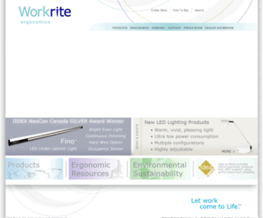 workriteergo.com: Ergonomic Workcenters, Keyboard Platforms, Monitor Arms. Workrite Ergonomics
Workrite Ergonomics manufactures ergonomic height adjustable workcenters, keyboard platforms, monitor arms, and various other products suitable for a healthy office environment.