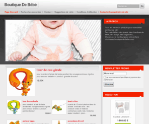 boutique-de-bebe.com: Boutique De Bébé
Boutique De Bébé