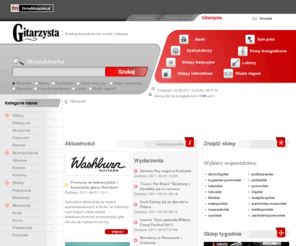 firmymuzyczne.pl: Katalog firm muzycznych - FirmyMuzyczne.pl
Katalog firm muzycznych stanowi kompletne źródło informacji na temat branży gitarowej w Polsce. Znajdziesz tu informacje na temat marek, dystrybutorów i sklepów muzycznych oferujących między innymi: gitary elektryczne, gitary akustyczne, gitary klasyczne, gitary basowe, wzmacniacze gitarowe i basowe, zarówno head jak i combo oraz efekty i akcesoria gitarowe.