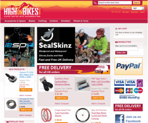 highonkites.co.uk: High on Bikes
High on Bikes Cycle Parts and Accessories