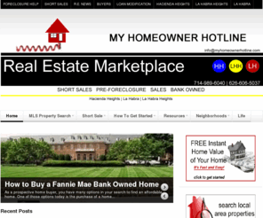 myhomeownerhotline.com: Hacienda Heights La Habra Heights La Habra Real Estate Short Sales Homes for Sale Sell Home in 91745 90631
Fannie Mae has created...housing recovery. These words...Modification Businesses are Scams...home prices headed. It...lender has issued a...Sales and Bank