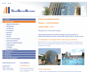 hallenfreizeitbad.de: StadtBetriebBornheim
StadtBetriebBornheim