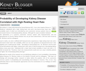 kidneyblogger.com: Kidney Blogger
