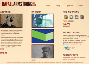 rafaelarmstrong.com: rafaelarmstrong.com | The web presence of Rafael Armstrong
