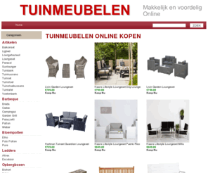 tuinmeubelenonlinekopen.nl: Tuinmeubelen | Tuinmeubelen Online
Tuinmeubelen makkelijk en voordelig online kopen. Merken als Allibert, Jardin, Hartman en meer.