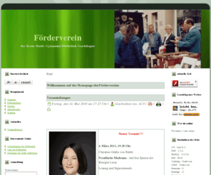 foerderverein-gardelegen.com: Willkommen auf der Homepage des Fördervereins
Förderverein der Kreis, Stadt- und Gymnasialbibliothek Gardelegen