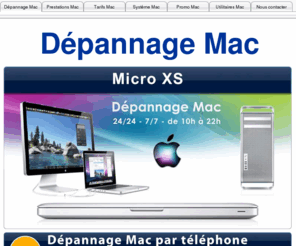 micro-xs.com: Dépannage Mac - Assistance Mac - Réparation Mac - Dépannage Mac paris
Depannage mac paris, a domicile ou par telephone.Assistance, reparation, panne, probleme, urgence, recuperation de donnees.Depannage mac-7/7.