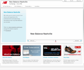 newbalancenashville.com: New Balance Nashville | New Balance Shoe Stores
Visit New Balance Nashville to shop for New Balance shoes and apparel. Store locations include Cool Springs, and Green Hills.