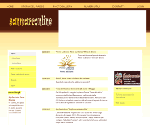 sanmarconline.it: San Marco dei Cavoti Online
HTML.it - il sito italiano sul Web publishing