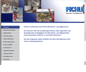 abbruch.info: Pichler Betonbohr- und Sägeservice  Professioneller Abbruch auf höchstem Qualitätsniveau
