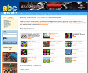 Abcarcade.com: Free Internet Games - AbcArcade.com